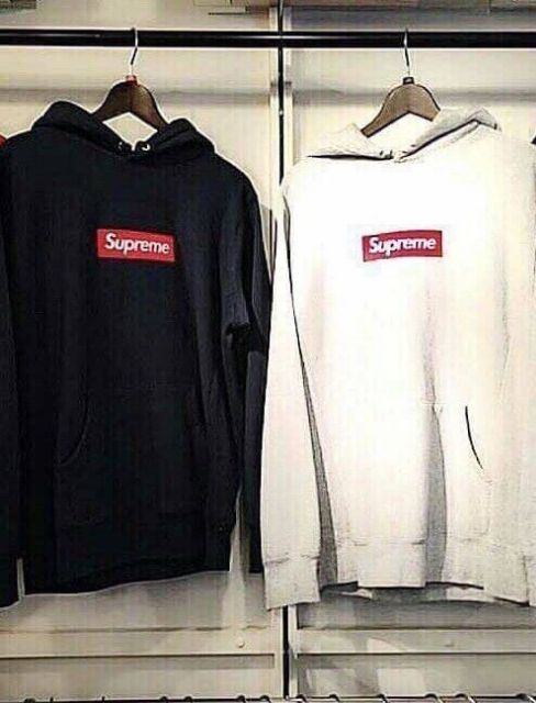 Áo hoodie nỉ thêu Superme người lớn và trẻ em | BigBuy360 - bigbuy360.vn