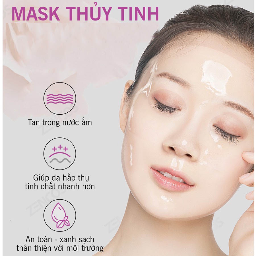 Mặt nạ thạch collagen gold 24k trong suốt BIOAQUA cấp nước dưỡng ẩm giúp da căng mịn - sunstore.office