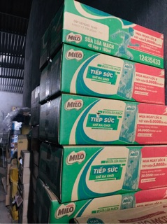Thùng MILO 180ml - Thức uống dinh dưỡng từ lúa mạch