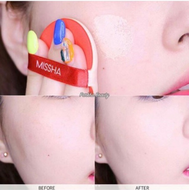 Phấn Nước Mỏng Mịn, Che Phủ Tốt, Lâu Trôi #Missha Velvet Finish Cushion SPF50+ PA+++