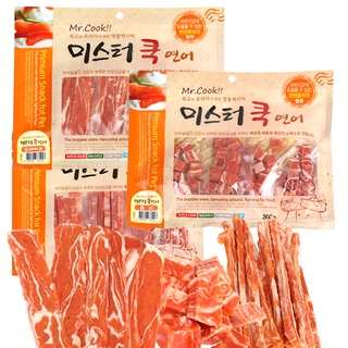 Snack thưởng cho chó mèo vị thịt cá hồi sấy Mr.Cook Hàn Quốc 300gr