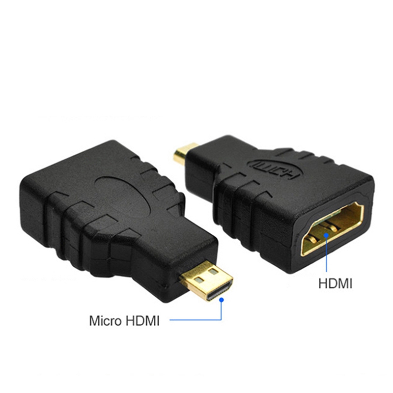 Bộ chuyển đổi 2 đầu từ Micro HDMI sang HDMI chuẩn 1080P kết nối tín hiệu hình ảnh