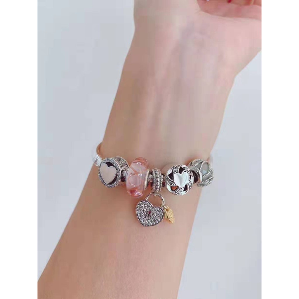 Vòng Tay Radystock Pandora 925 Làm Quà Tặng Sinh Nhật Bạn Gái / Bạn Gái As0 Mới