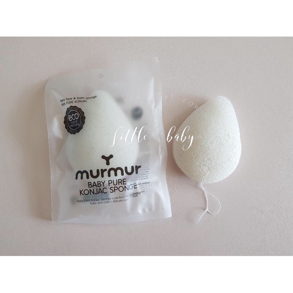 Bông Tắm Cap Cấp Cho Bé MurMur Hàn Quốc