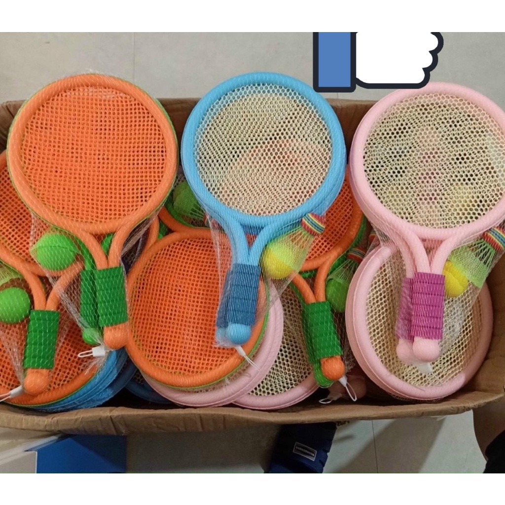Bộ 2 Vợt Đánh Cầu Lông kèm 1 bóng bàn và 1 quả cầu lông -  Vợt cầu lông trẻ em