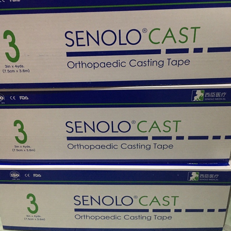 Hộp 10 cuộn băng bó bột thuỷ tinh 3 inch