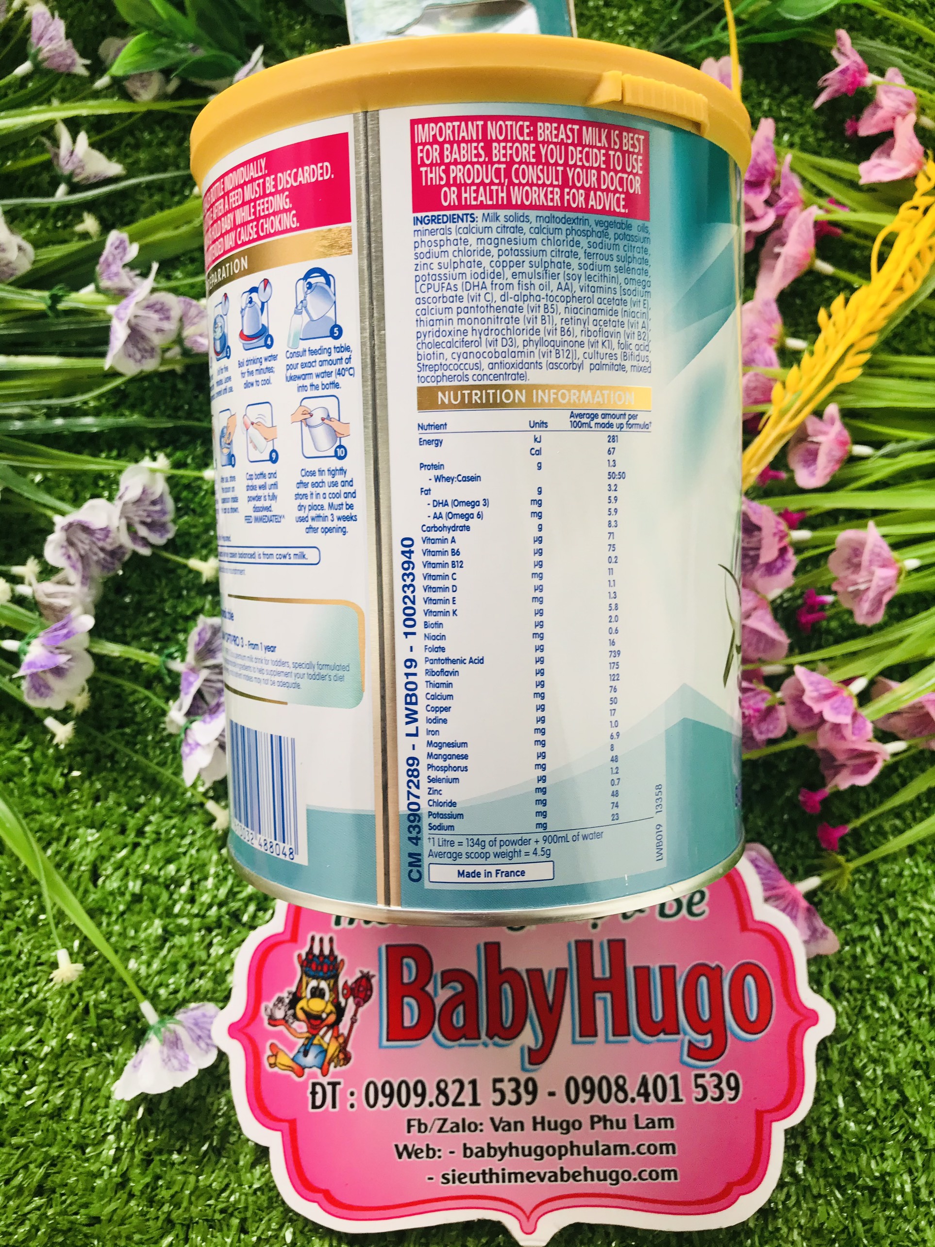 [HSD 2022] SỮA NAN ÚC SỐ 2 (800G)