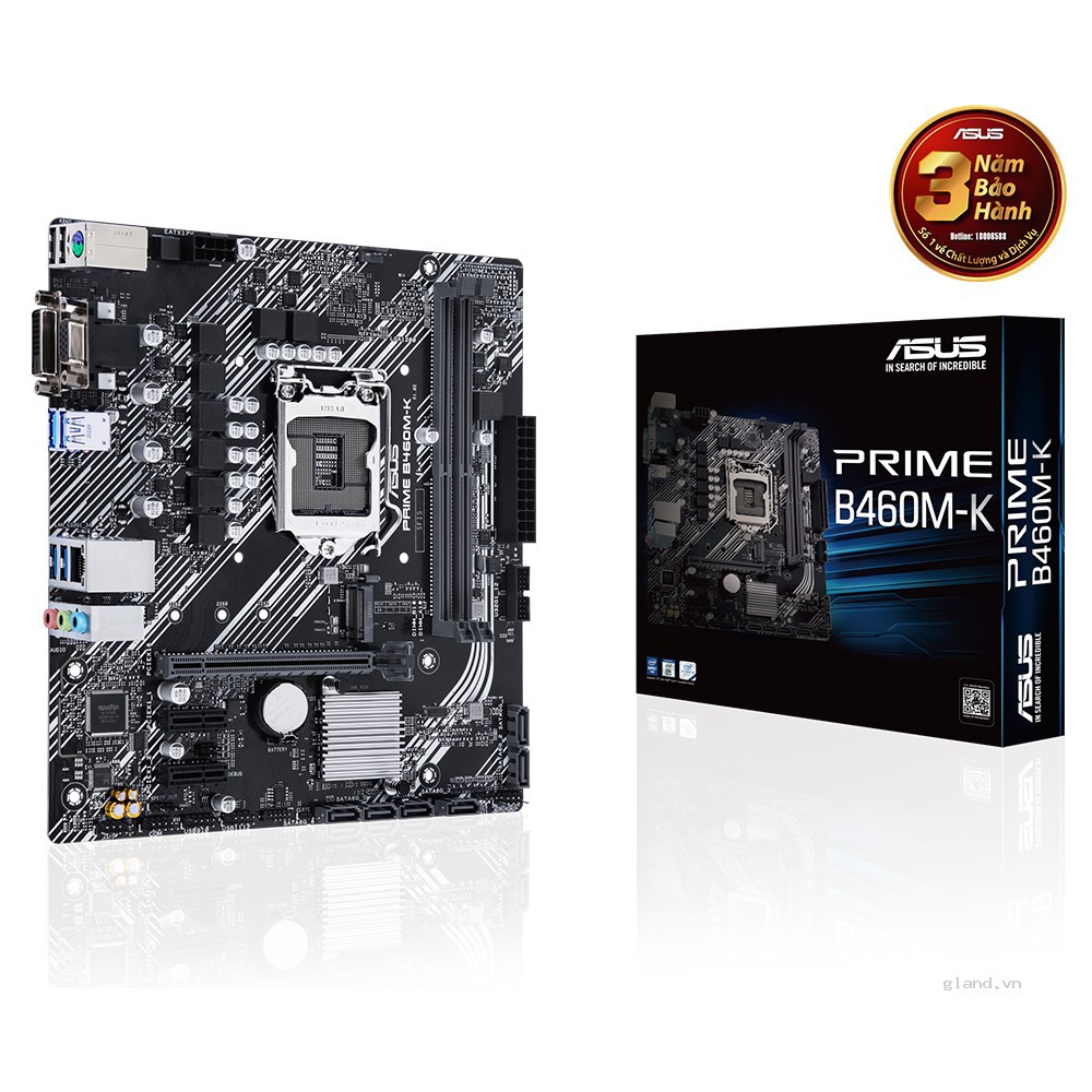 Bo mạch chủ Mainboard Asus PRIME B460M-K