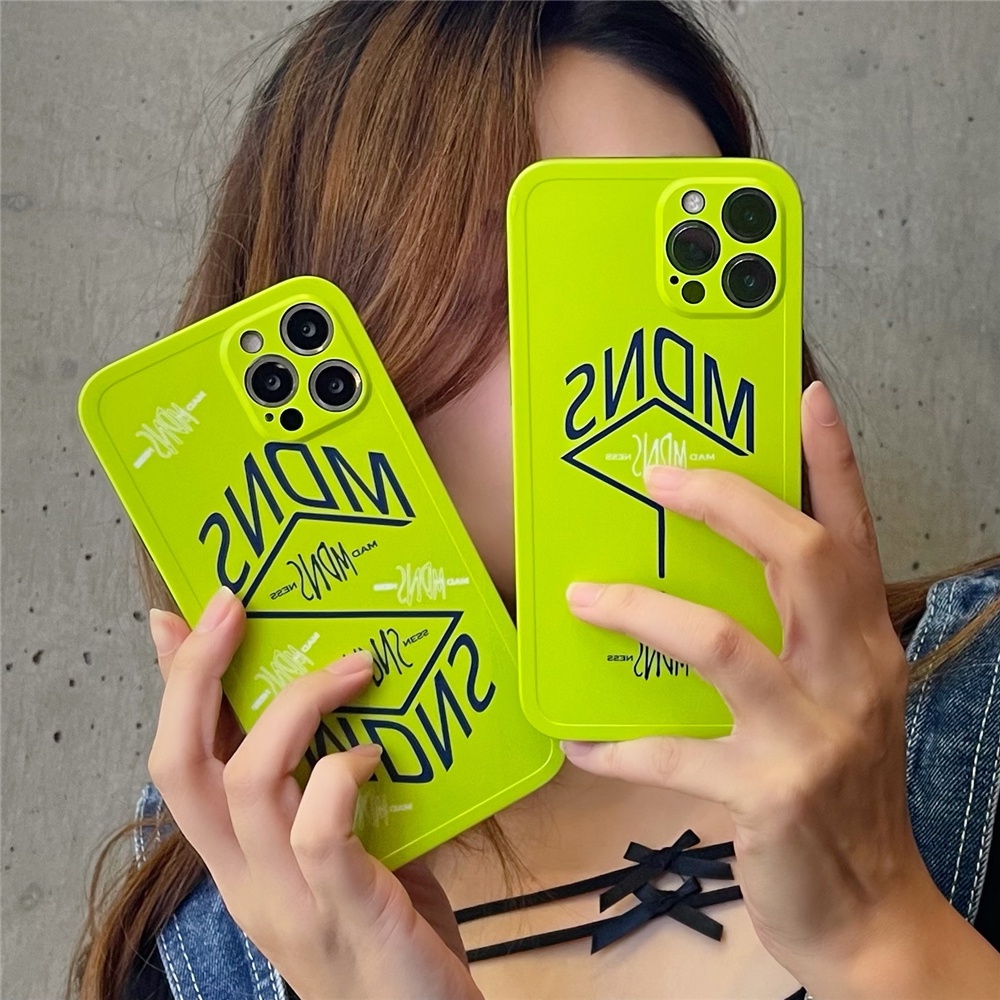 Ốp Điện Thoại IMD In Logo Thời Trang Cho IPhone 14 Pro max 14 Plus 13 12 Pro max 11 Pro max x xs max xr