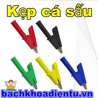 Kẹp cá sấu loại cao cấp.