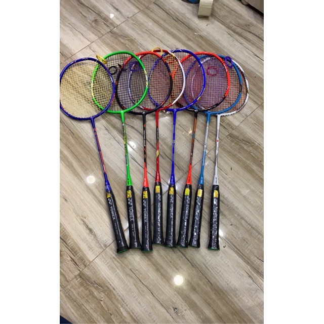 HMM một cái Vợt cầu lông yonex sườn Crom Đan 9kg tặng kèm bao vợt và quấn cáng 9 6
