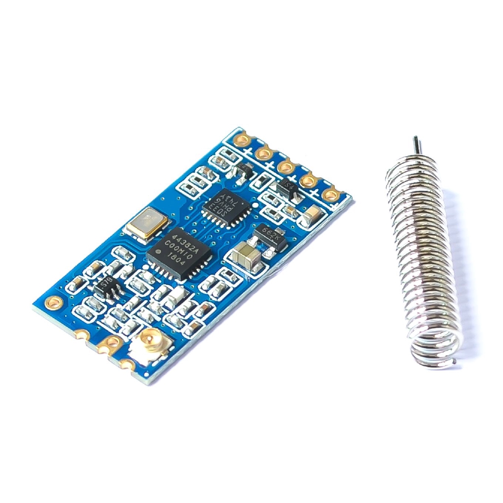 Bộ vi điều khiển vi từ xa HC-12 si4463 không dây 433 dài 1000M với ăng ten Bluetooth