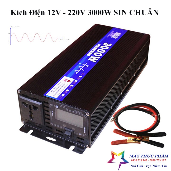 Bộ Kích Điện 3000W Sin Chuẩn Dùng Như Điện Lưới