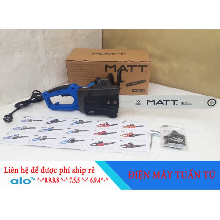 MÁY CƯA XÍCH ĐIỆN 220V-MATT