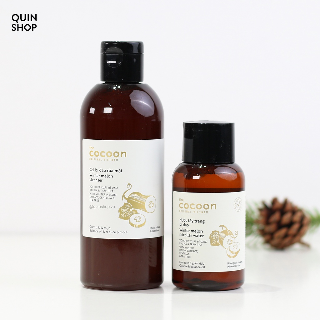 Nước Tẩy Trang Bí Đao The Cocoon Winter Melon Micellar Water