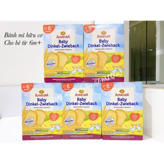 Bánh mì hữu cơ ăn dặm Alnatura Đức cho bé từ 6 tháng (HSD 26/72021)