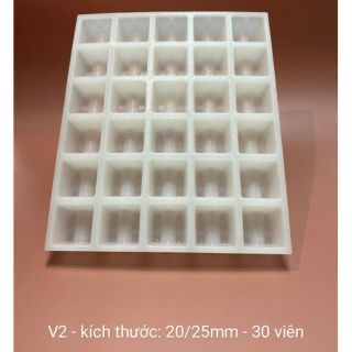 🌻⭐[UY TÍN] 🌻⭐Khuôn đúc con kê bê tông, khuôn đúc cục kê bê tông V2, kích thước 20mm-25mm
