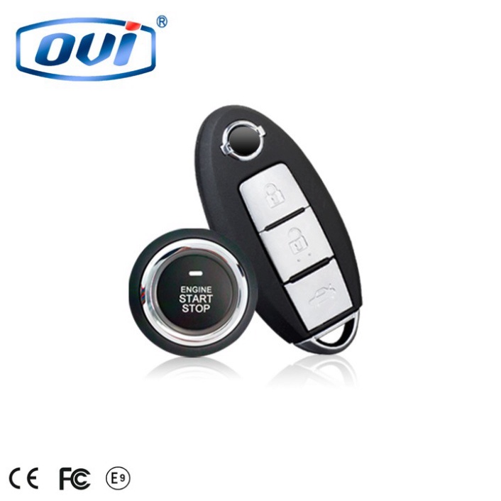 Bộ chìa khóa điều khiển từ xa START-STOP, thương hiệu cao cấp OVI dành cho hãng xe ô tô Nissan - Nhập Khẩu Chính Hãng {C