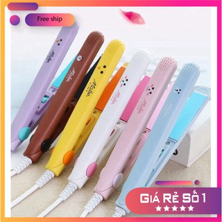 Máy là, ép,uốn ,duỗi tóc mini nhỏ gọn tiện lợi. hàng sẵn