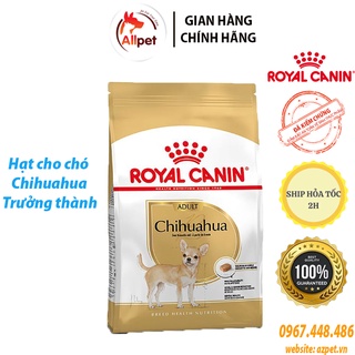 Thức ăn cho chó chihuahua trưởng thành, Hạt cho chó Royal Canin Chihuahua Adult. Đồ ăn cho chó lớn Royal Canin.