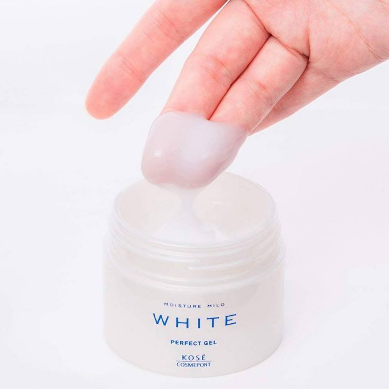 Kem dưỡng trắng Kose Moisture Mild White 55gr