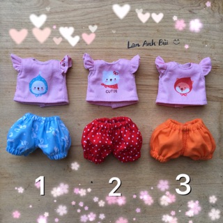 Set cho búp bê bjd 1/8 va bru