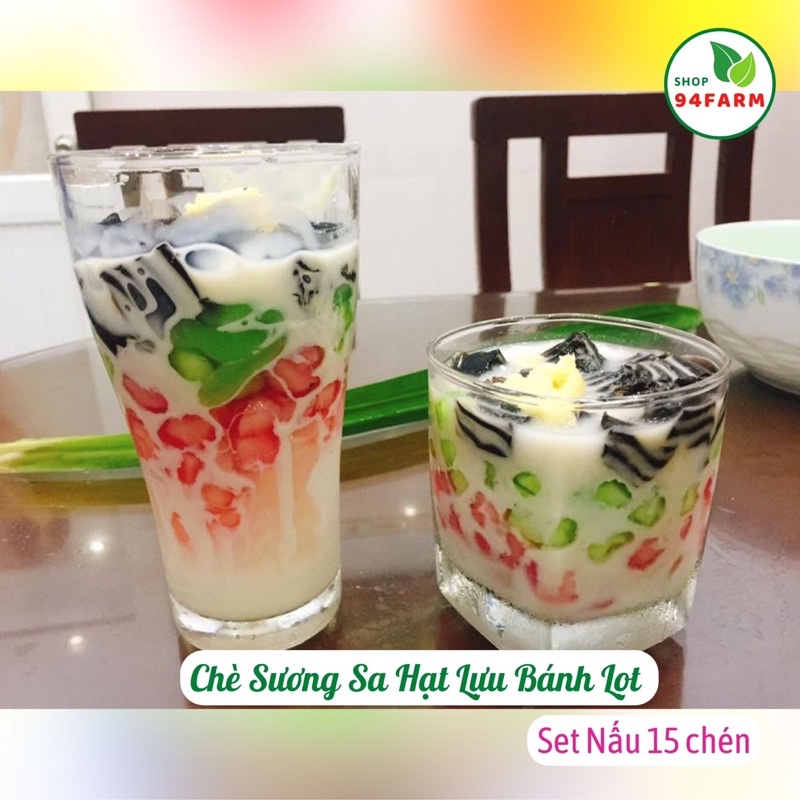 Set Chè Sương Sa Hạt lựu Bánh lọt 700 gam