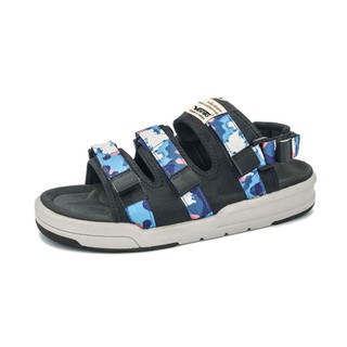 Giày Sandal | Giày Sandal Nam Nữ 2 Quai Ngang Vento 1001 Xanh Dương Đế Nhẹ