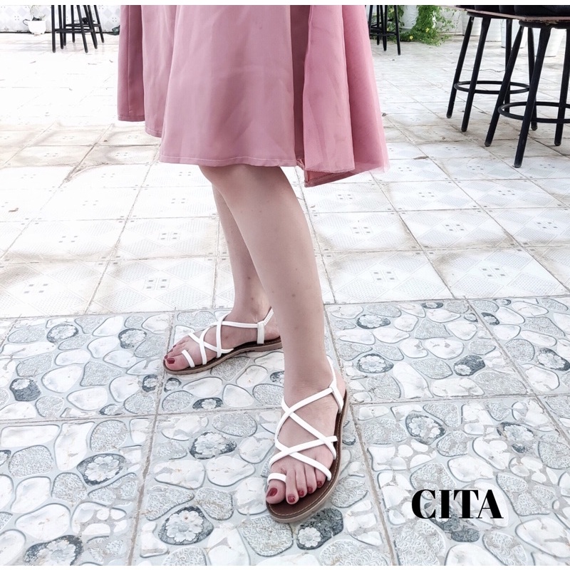 Sandal nữ đế bệt xỏ ngón 💖 FREESHIP 💖  CITA STYLISH êm nhẹ mã CITA.18