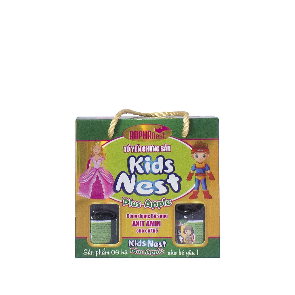 Tổ yến chưng sẵn Kids Nest Plus Apple