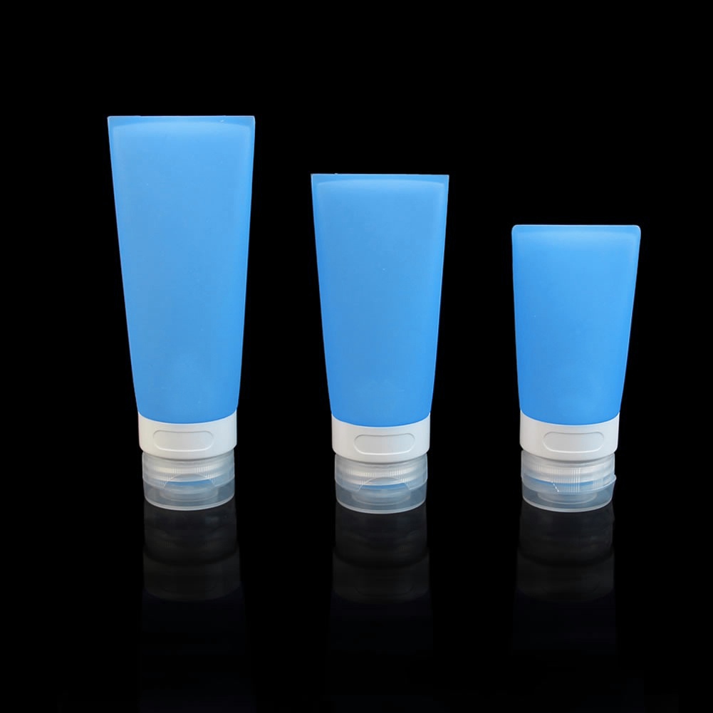Ống Silicone Rỗng Đựng Dầu Gội / Mỹ Phẩm Tiện Lợi Khi Đi Du Lịch