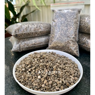 Đá bọt Pumice [HÀNG CHUẨN] cực tốt cho sen đá, cây kiểng - size 3-6mm, gói 1kg