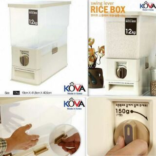 THÙNG ĐỰNG GẠO 15Kg
