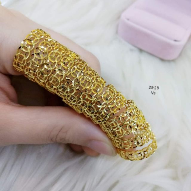 Nhẫn kim tiền vàng