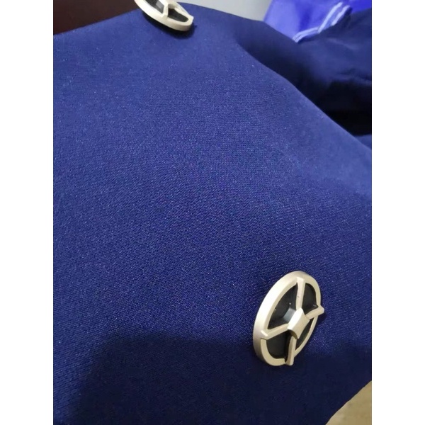 Clara✨ Set váy công sở xanh saphia