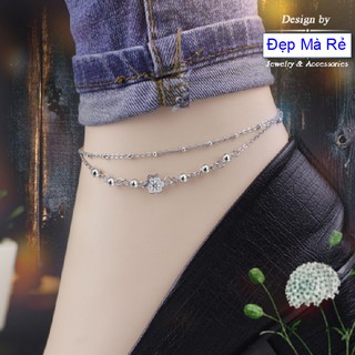 Lắc chân sang chảnh nữ nhiều kiểu - Cam kết 1 đổi 1 nếu đen và gỉ sét