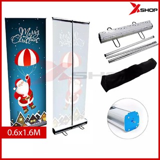 Khung Standee Cuốn Chân inox Cao Cấp 60x160cm Siêu Bền