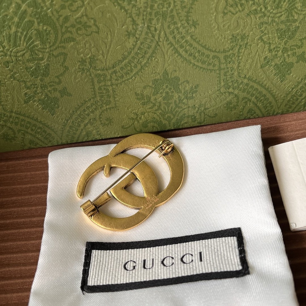 Ghim Cài Áo Hình Cà Vạt/Cà Vạt Thương Hiệu Gucci Thời Trang Dành Cho Nữ Và Nam