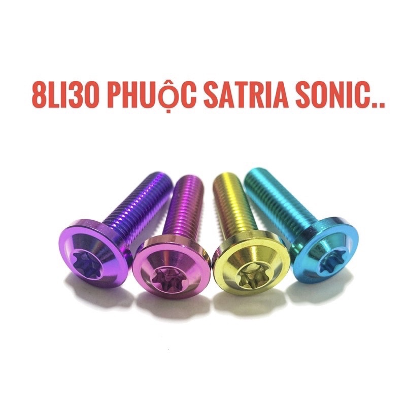 ỐC TITAN 8li30 DÙ DÀY GẮN TI PHUỘC , TREO BÔ VÀ NHIỀU VỊ TRÍ KHÁC