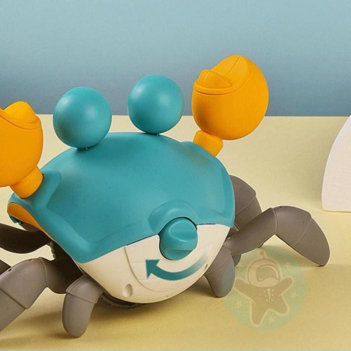 Cua Đồ Chơi Cho Bé, Con Cua Bò Cho Bé Chơi Khi Tắm Và Dắt Đi Bộ Bé Siêu Thích