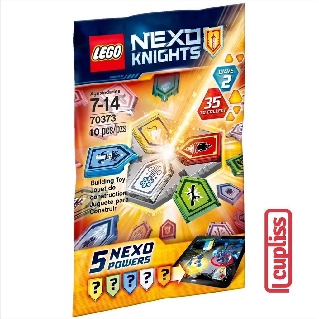 Mô Hình Đồ Chơi Lego Nexo Knights 70373 Combo Nexo Powers Wave 2