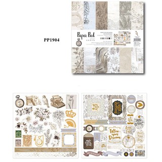Giấy quyển scrapbook 30cm x 30cm