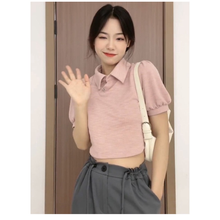 Áo Thun NgắN Tay Có Cổ ThờI Trang JL-TX-414