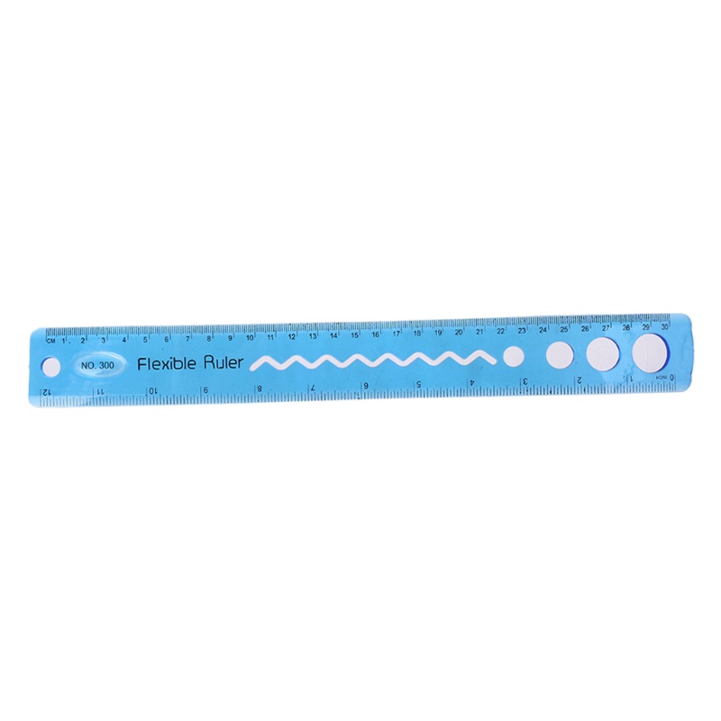 Thước Thẳng Mềm Dẻo Nhiều Màu 30cm Dành Cho Văn Phòng / Trường Học