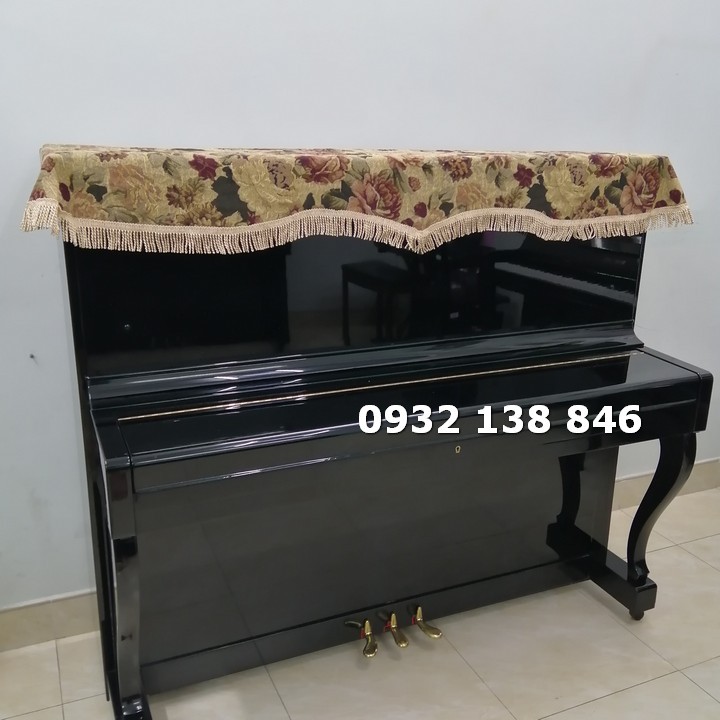 Khăn phủ đàn Piano cơ mẫu hoa cổ điển phong cách hiện đại