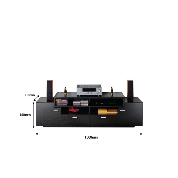 Kệ tivi gỗ công nghiệp thiết kế đơn giản hiện đại 1m5 (KTV-15)