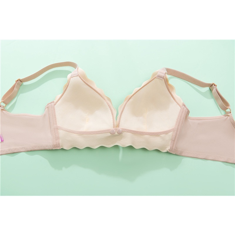 Áo Ngực Bà Bầu ,bra áo lót cotton cho con bú và sau sinh viền sóng không gọng nâng đỡ chống chảy sệ cho mẹ bầu mới