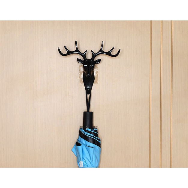 Móc Treo Đồ Hình Đầu Hươu Dán Tường