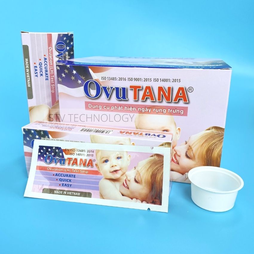 Que Thử Rụng Trứng Ovutana Tanaphar 2 Vạch Chính Xác Test Thử Thai Hai Vạch Sớm Nhanh Chóng
