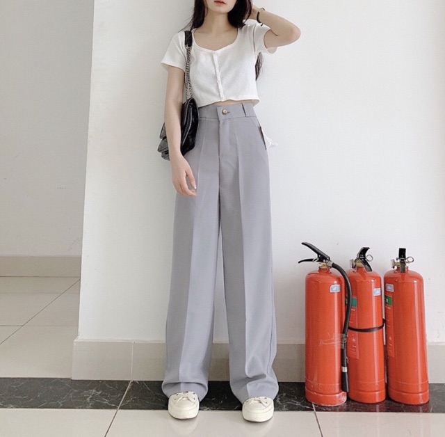 Quần culottes dáng dài siêu hách chân ( 97cm )